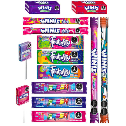 Winis Mix de 1.6 kg. Bolsa con más de 150 pzas.