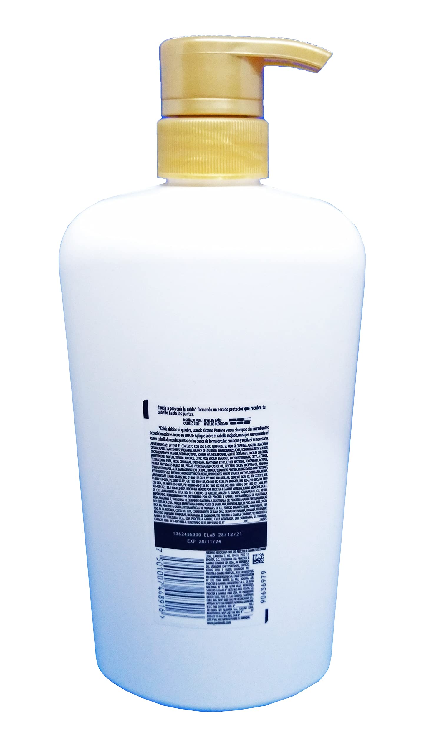 Pantene - Pantene Pro-V Shampoo Control Caída - 1 Lt