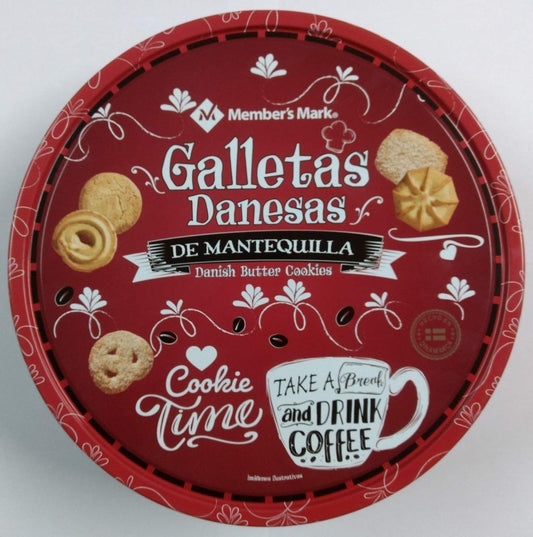 Members Mark - Galletas Danesas De Mantequilla 1.36 kilogramos