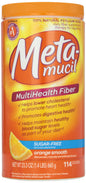 Metamucil, Textura Suave, Sin Azúcar, Naranja, 23.4 oz