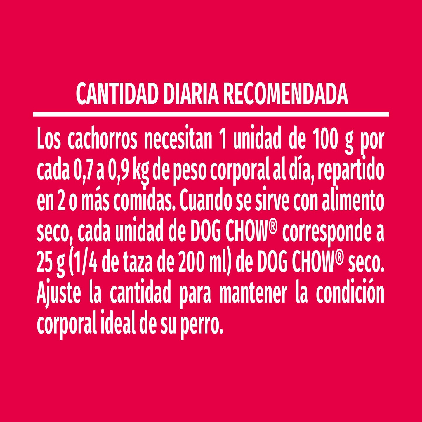 Dog Chow Alimento Húmedo Cachorros Pollo, Paquete con 20 Pzas de 100g