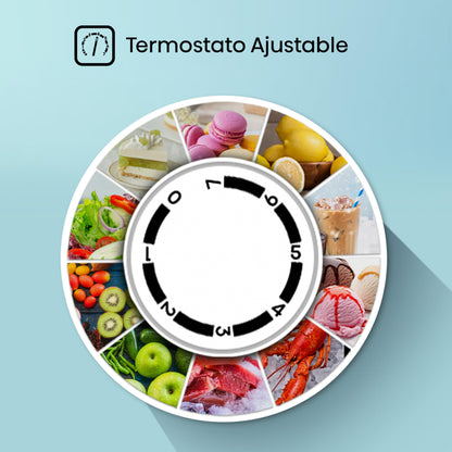 Hisense RR33D6AGX1- Frigobar,3.3 pies cúbicos,Termostato ajustable,Congelador independiente,Estantes para botellas de 2 litros,48x45x84cm(AnchoxLargoxAlto),Gris