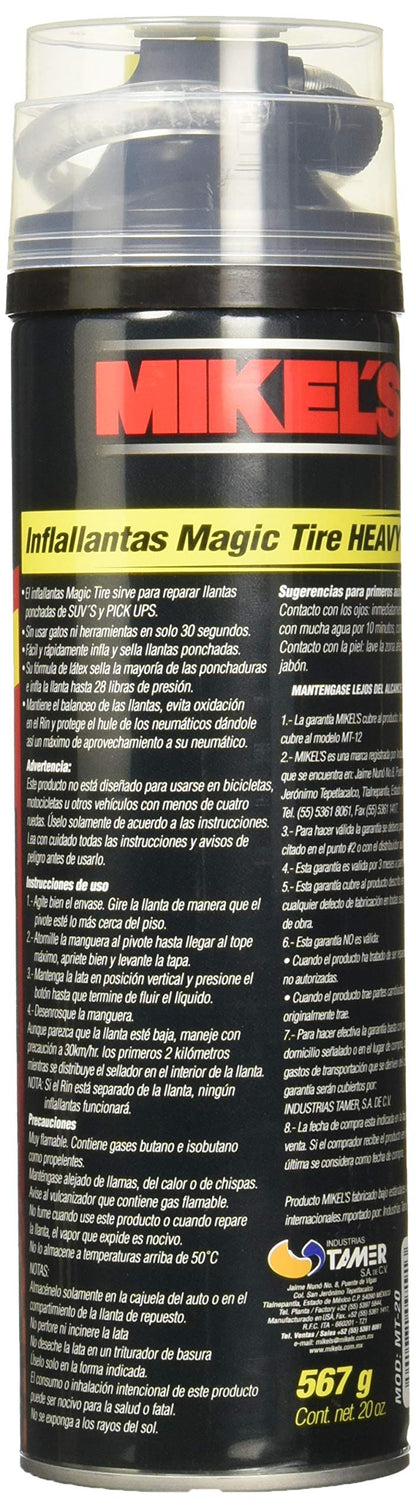MIKEL´S Inflallantas Magic Tire 567 grs 20 Oz