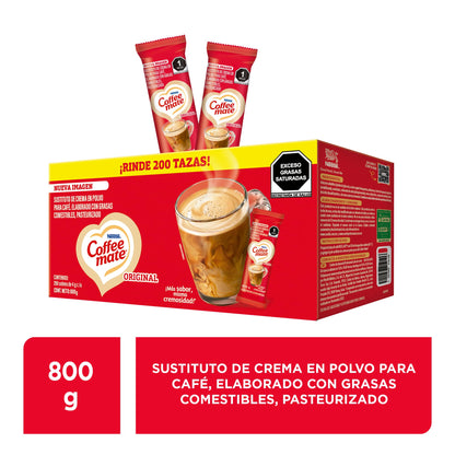 NESTLE PROFESSIONAL - Coffee Mate Original Caja con 200 Sticks de 4G c/u