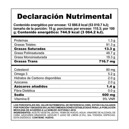 McCormick Mayonesa con Limón 1.73 kg
