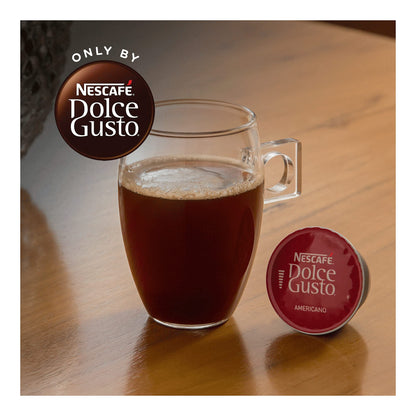 Nescafé Dolce Gusto Café Americano, Café en Cápsulas, 3 Paquetes de 16 Cápsulas c/u