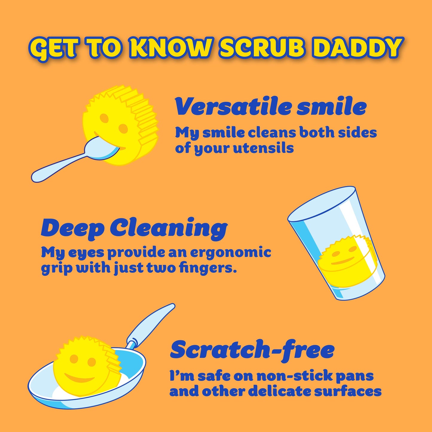 Scrub Daddy Cif Cream Limpiador Multiusos, Original, Crema De Limpieza Multisuperficie Para El Hogar Para Vidrio, Cromo, Granito, Fregadero, Oro, Encimeras De Mármol Y Más (16.9 Oz)
