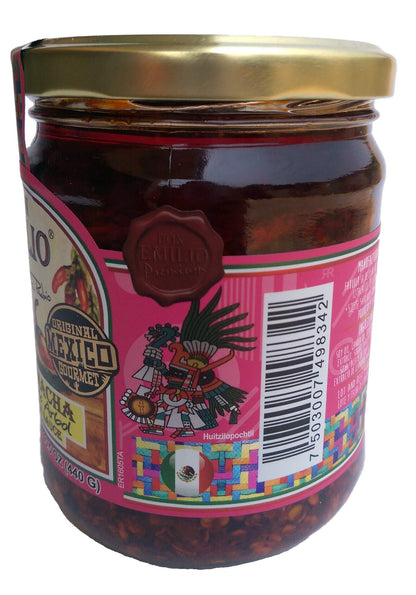 Don Emilio - Salsas Macha Don Emilio 15.5oz Chile de árbol