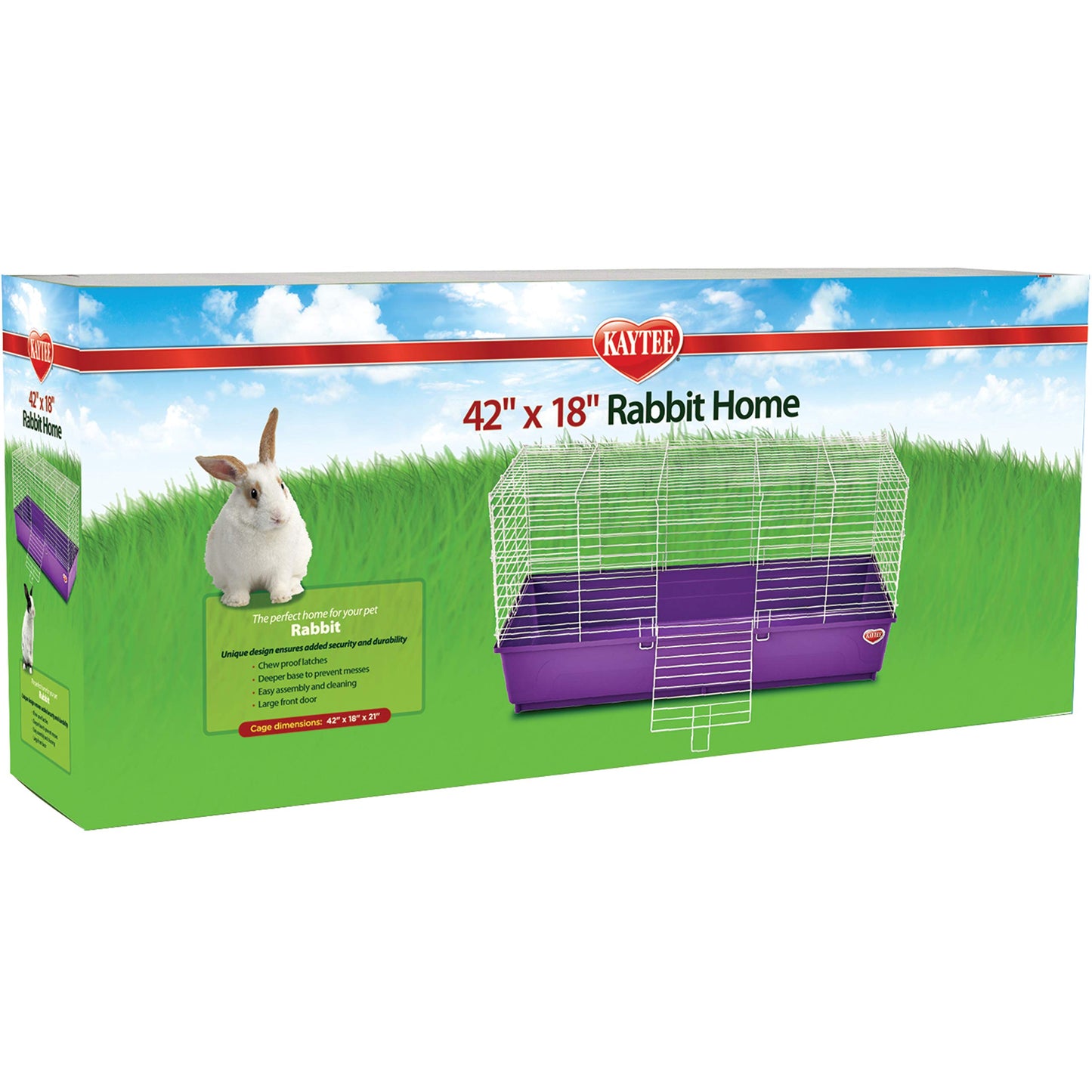Kaytee 42 by 18-Inch My First Rabbit Home, Extra Large