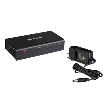 Steren BOS-404 Divisor HDMI de 4 Puertos con Booster Ultra HD