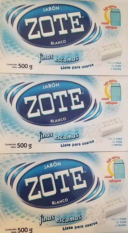 Jabon Zote Blanco Laundry Flakes