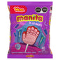 Ricolino Paleta Manita De Caramelo Sabor Fresa-Cereza, Bolsa 40 Pz De 14 G, Color Rosa