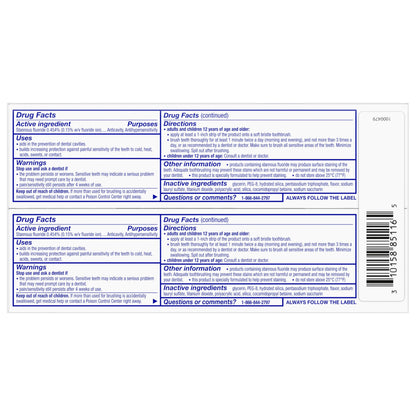 Sensodyne Repair & Protect Whitening Sensitivity Toothpaste for Sensitive Teeth, 3.4 ounces (Pack of 2)