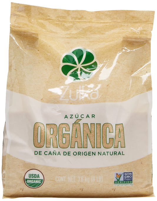 Zulka, Zulka azúcar Orgánica 8 Libras, 1 piezas, 3620 grams, 3600 gramo, 1