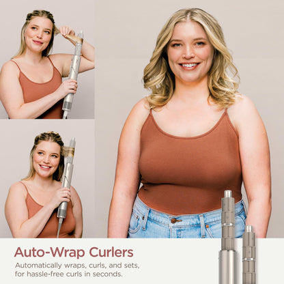 Shark FlexStyle - Multiestilizador 4 funciones + 5 accesorios (Pelo liso y ondulado) | HD430