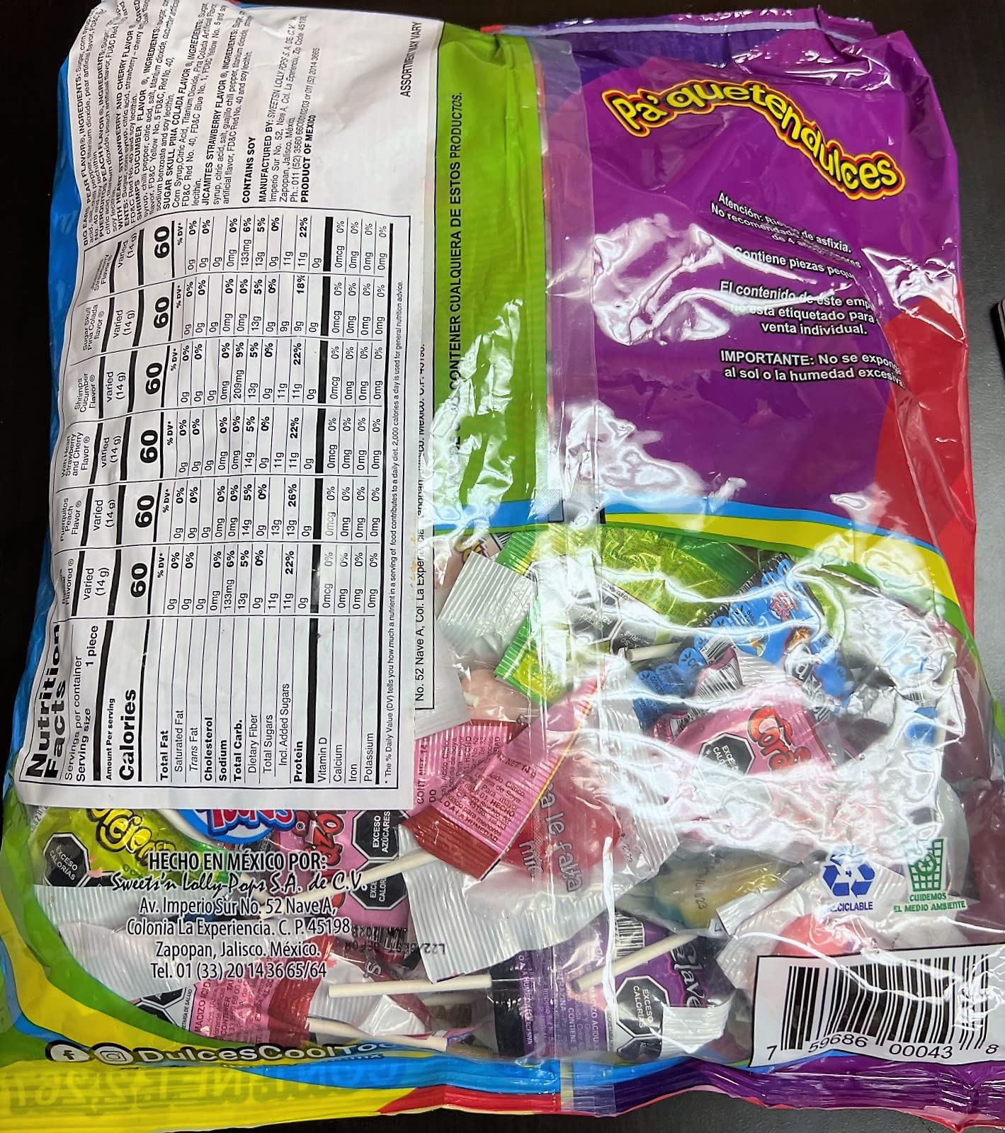 COOL TOONS - COOL TOONS PAQUETENDULCES