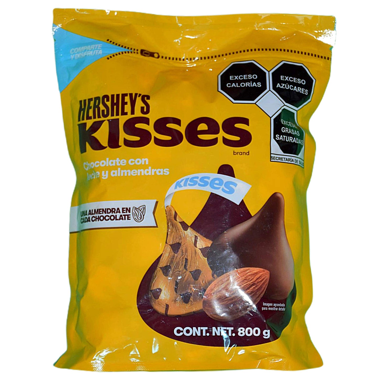 Hershey's - Hershey'S Chocolate Kisses Con Almendras - 809 Gr