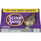 Scoop Away Instant Arena para gatos aglutinante control de olores 17.2kg /38LB (4 paquetes resellables de 4.31kg)