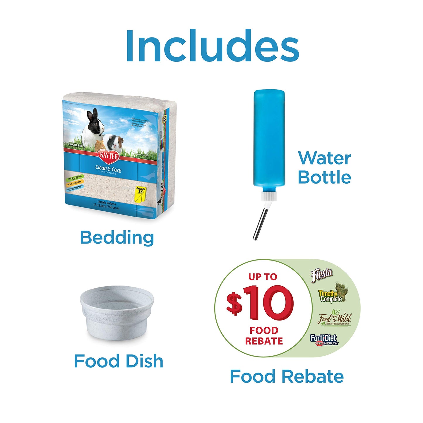 Kaytee My First Home Rabbit - Kit de iniciación