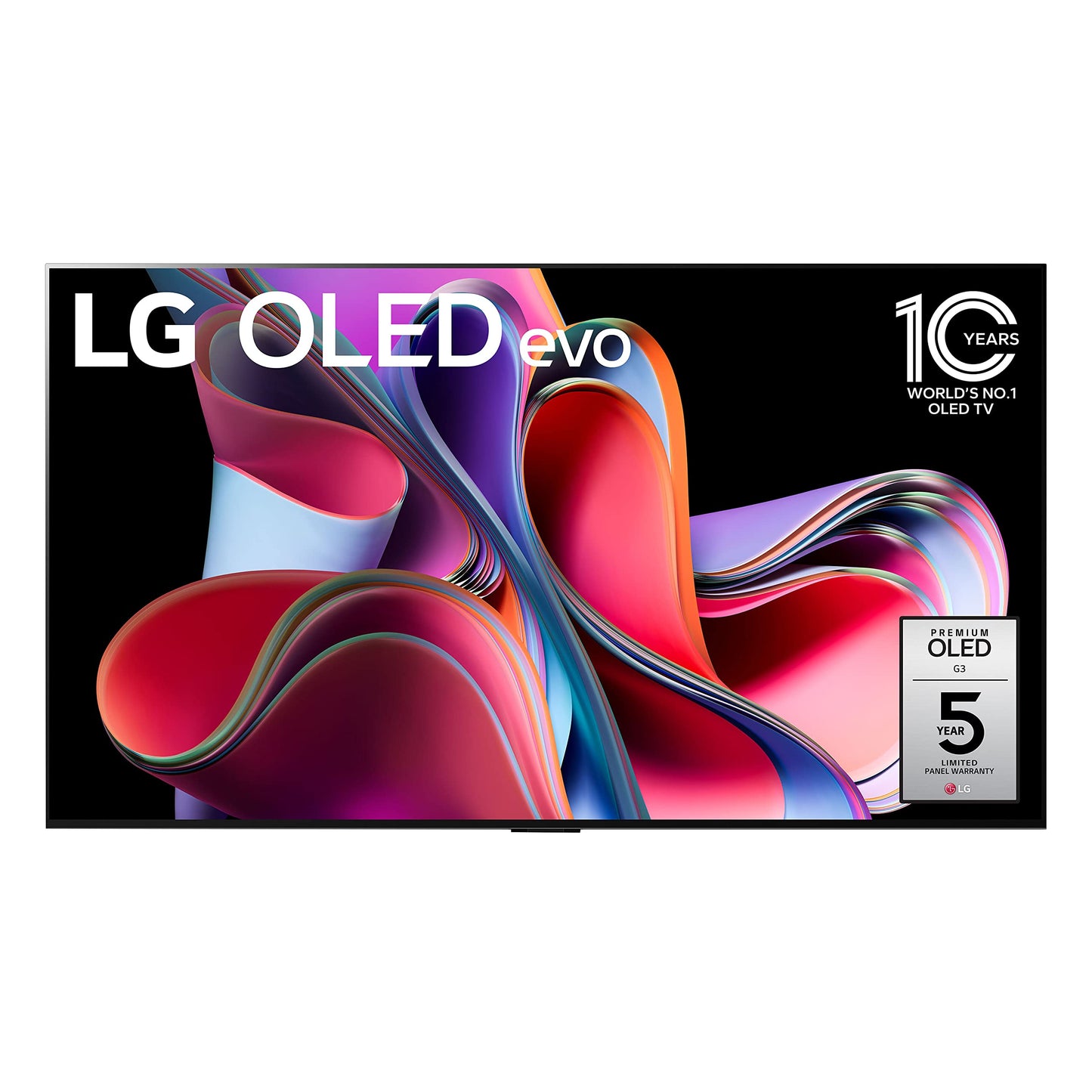 LG G3 Series 55 Pulgadas Clase OLED EVO 4K Procesador Smart TV de visualización Plana para Juegos con Magic Remote AI-Powered Gallery Edition OLED55G3PUA, 2023 con Alexa Incorporado