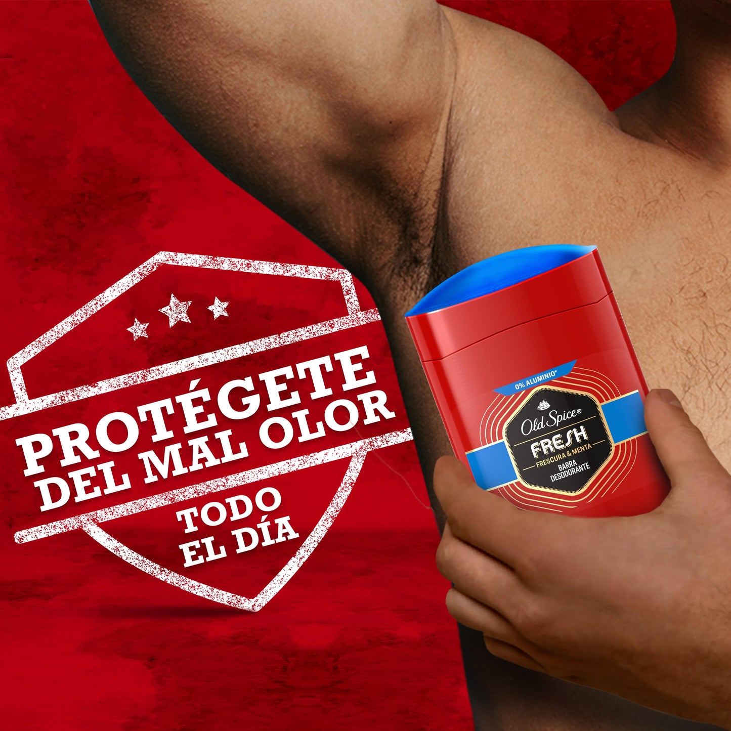 Old Spice - Old Spice, 5 Pack de Desodorantes de 50 grs c/u, Fragancia Fresh Menta.