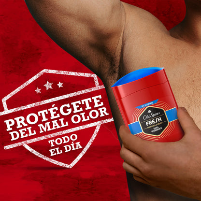 Old Spice - Old Spice, 5 Pack de Desodorantes de 50 grs c/u, Fragancia Fresh Menta.