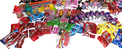RICOLINO - Dulces para fiesta piñata, 4.5 Kilogramos, 284 piezas, caramelos, chocolates, paletas, tamarindos