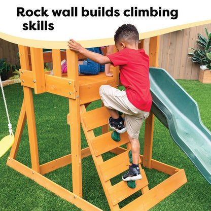 KidKraft - Set de Columpio de Madera para jardín de jardín Grande