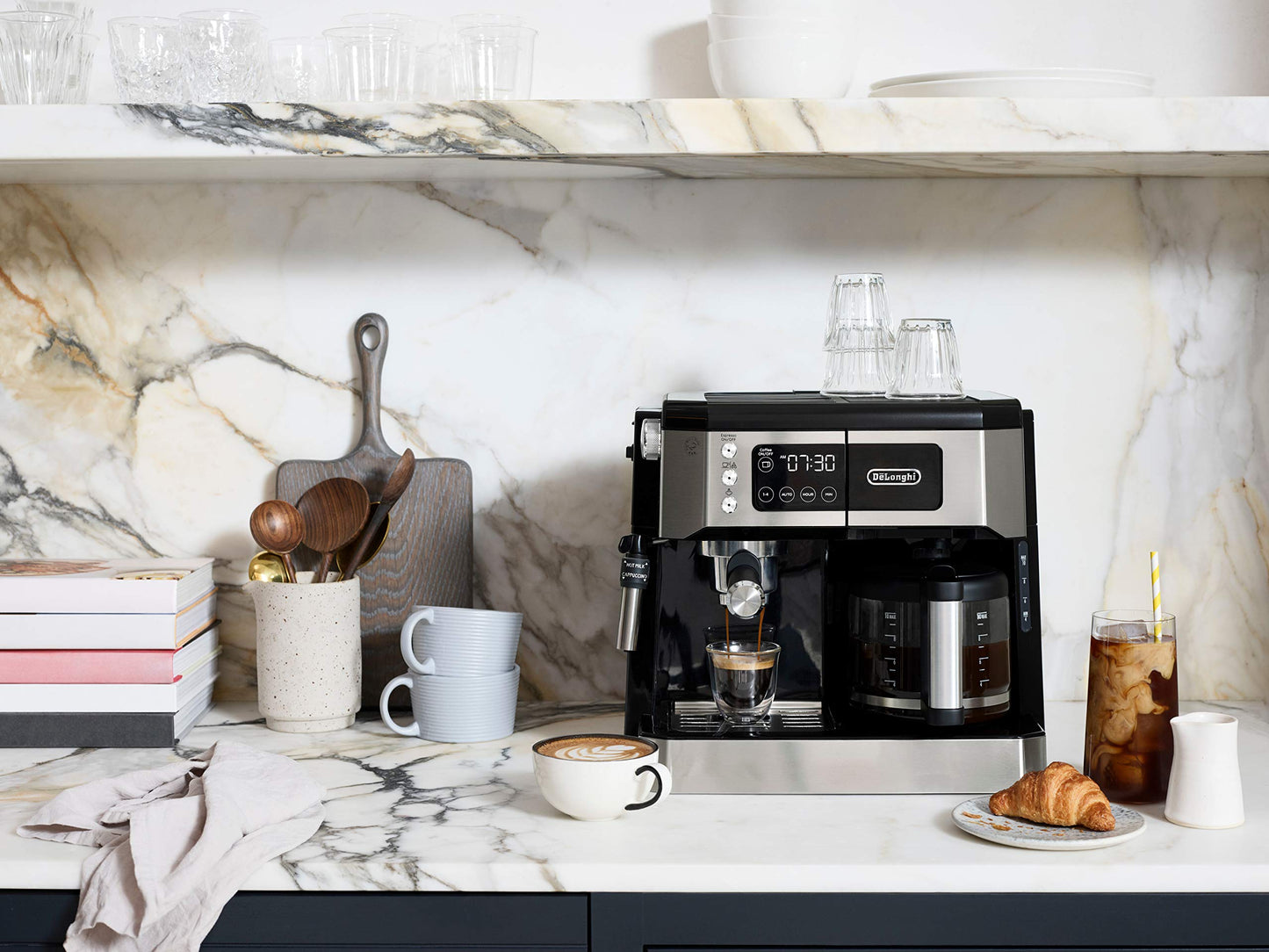 De'Longhi Cafetera 2 en 1 COM532M para Americanos y Espressos