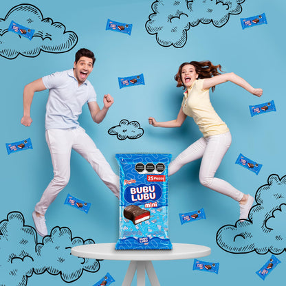 RICOLINO - Bubu Lubu Mini 25 piezas con cactus Kinder Delice gratis