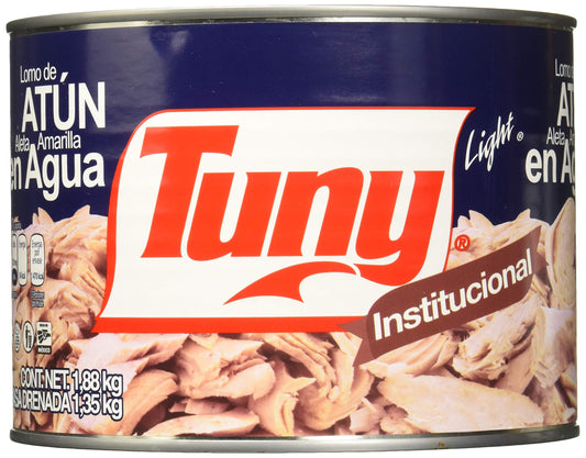 Tuny, Tuny Atun En Agua, 1.88 kilogramos