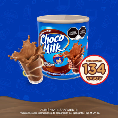 Choco Milk Alimento en Polvo Fortificado para Leche Sabor Chocolate Lata 1750g
