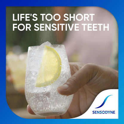 Sensodyne Repair & Protect Whitening Sensitivity Toothpaste for Sensitive Teeth, 3.4 ounces (Pack of 2)