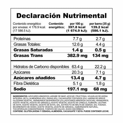 Nature Valley Barras de Granola Fruit and Nut 30 pz, 30 unidad, 30