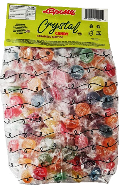 Laposse Caramelo Surtido Crystal Candy 1 kg