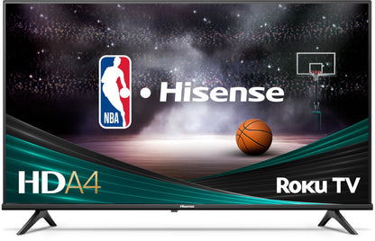 Hisense Televisor Inteligente Roku de 32 Pulgadas Clase A4 Serie HD 720p con compatibilidad Alexa (32A4HNR, Modelo 2024) - Dolby Audio, diseño de Bisel Delgado