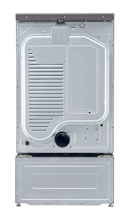 LG - LG WD22VVS6 Lavasecadora Carga Frontal para 22 kg, color Plata