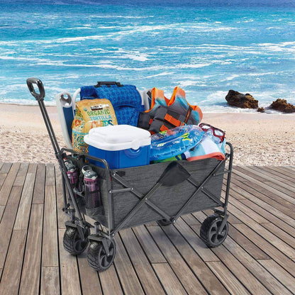 MacSports Mac Sports - Mac Sports Carrito de Carga Extra Largo, Plegable para Uso al Aire de Campo