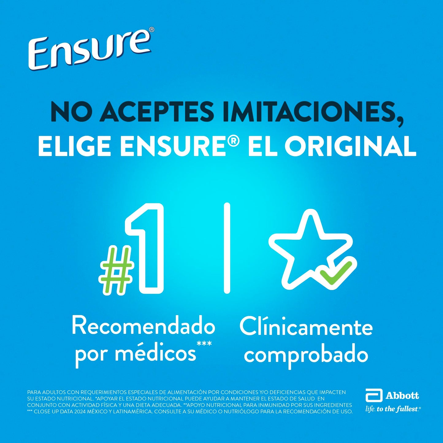 Ensure Clásico - 24 Pack de 237 ml Cada Uno, Sabor Vainilla, Listo para Beber, Líquido, Alimentación Especializada con Vitaminas, Proteínas y Prebióticos, Clínicamente Probado