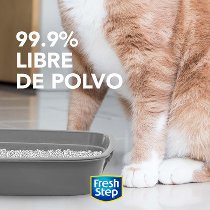 Fresh Step Extreme Scented Litter on el Poder de Febreze. Arena aglutinante para Gatos, Aroma Mountain Spring, 42 Libras (19 kg)