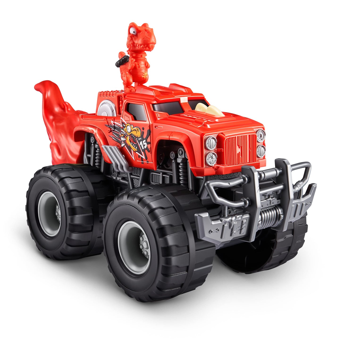 SHOSHERS Monster Truck Surprise (Dino Truck) de Zuru Boys con 25 sorpresas Monster Monster Truck Sorpresa Smash Slime Sand Composeds Discovery