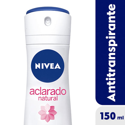 NIVEA - Desodorante Aclarante para Mujer, Nivea Tono Natural Classic Touch (150 ml), 48hrs Protección Antitranspirante en Spray con Aceite de Aguacate y Vitamina C