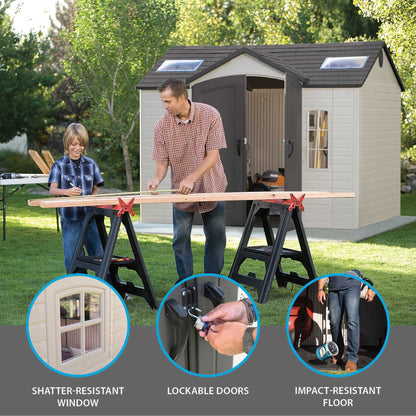 Lifetime Cobertizo de Almacenamiento para Exteriores