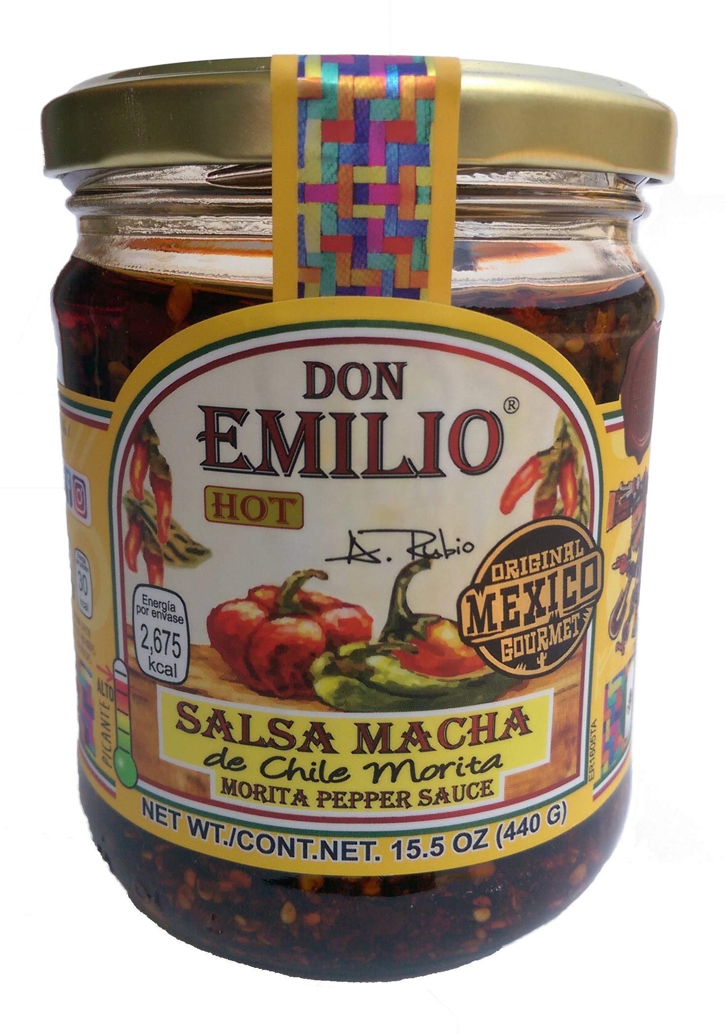 Don Emilio - Salsas Macha Don Emilio 15.5oz Chile Morita