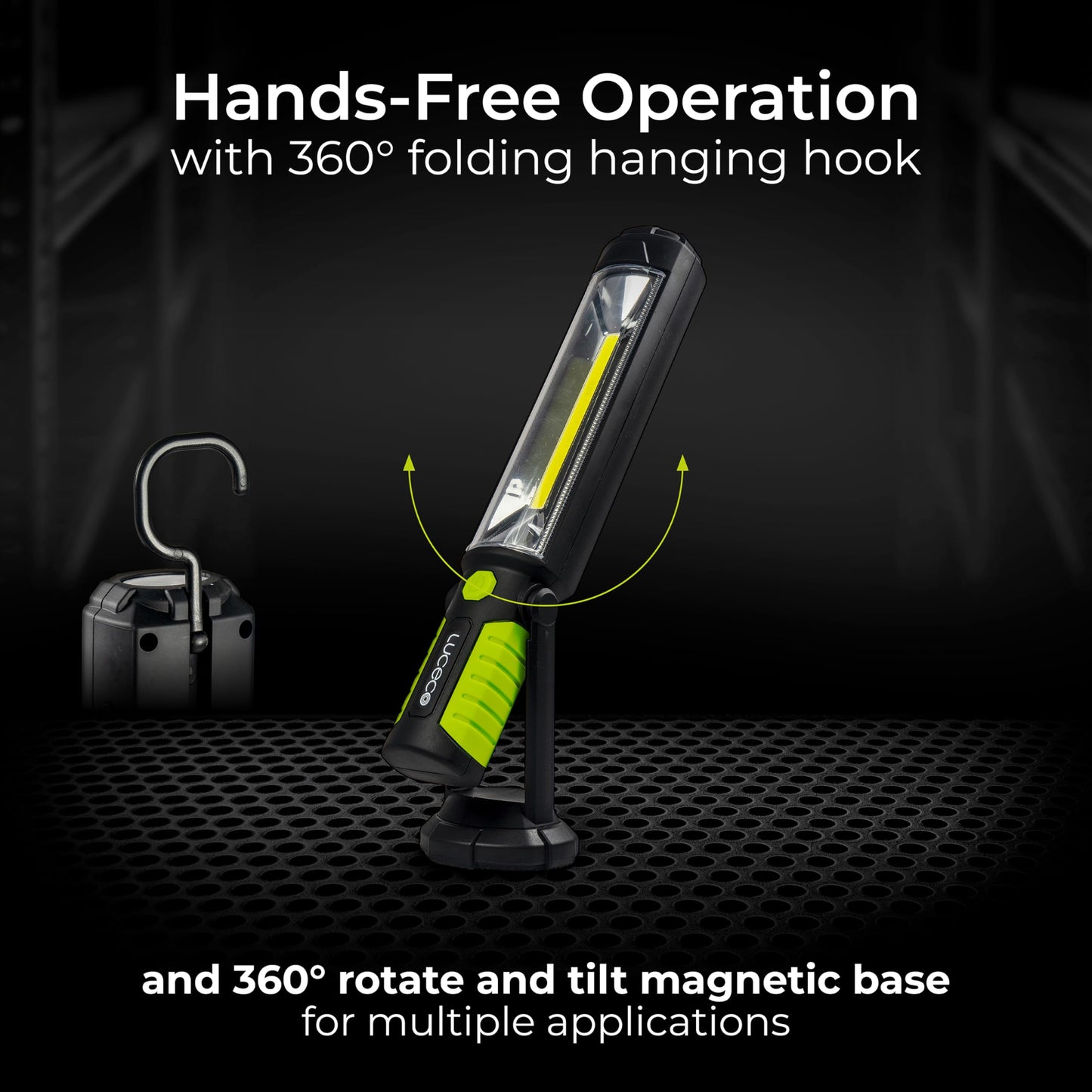 Lampara de Inspeccion Recargable Tilt Torch 5W con Power Bank