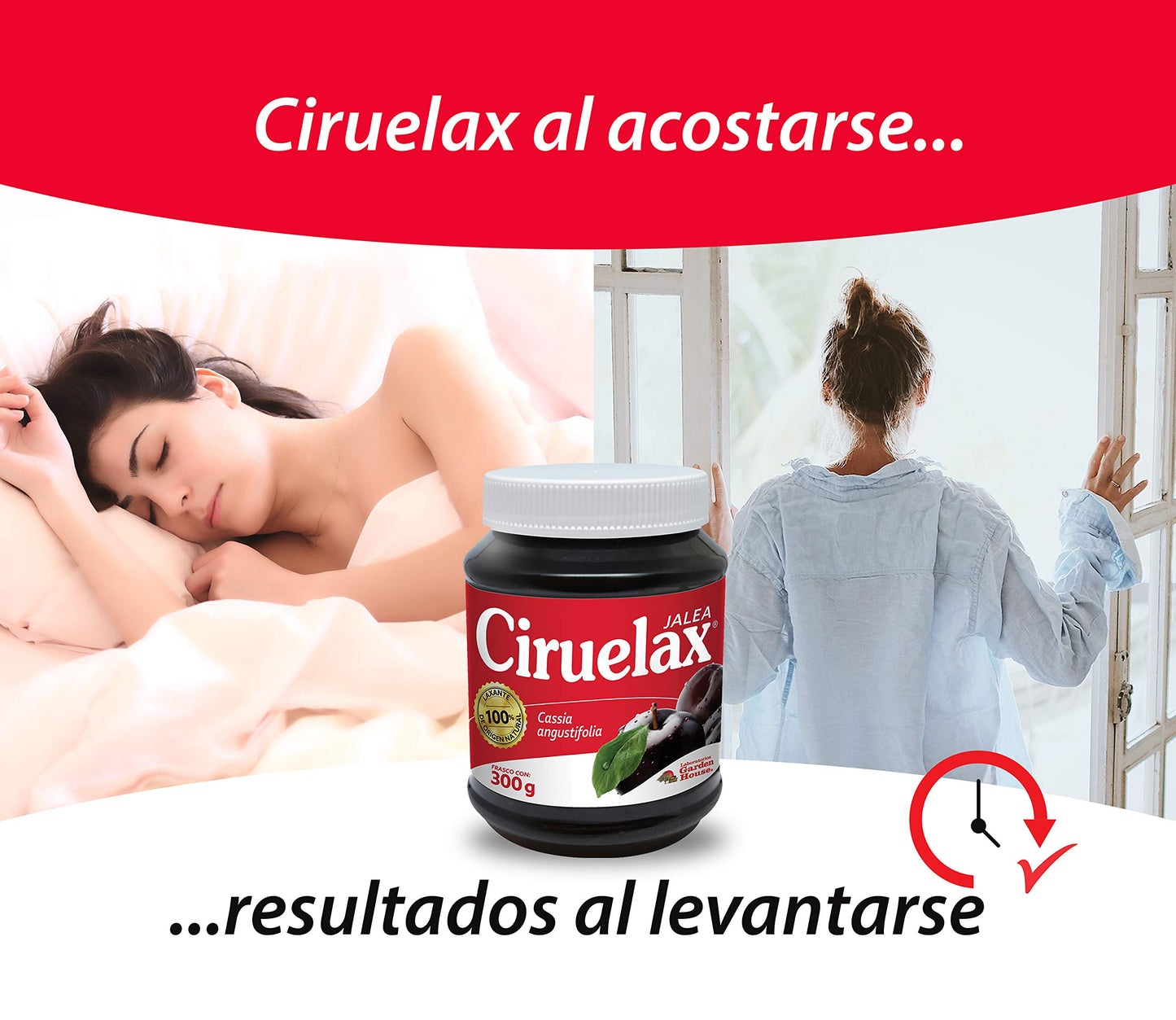 Ciruelax Laxante Jalea De Origen Natural Con 300 Gramos