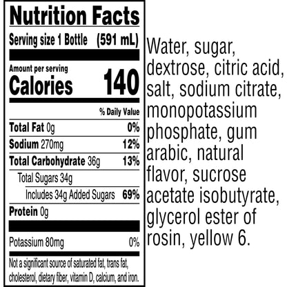 Gatorade Thirst Quencher, Orange, 8 ct, 20 oz [Grocery]