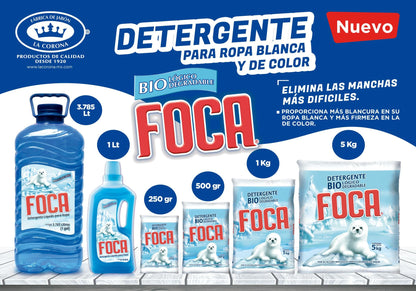 Foca Pack de 40 Detergentes foca de 250g