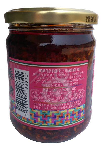 Don Emilio - Salsas Macha Don Emilio 15.5oz Chile de árbol