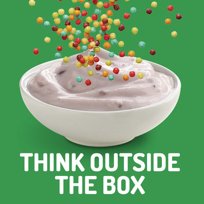 Trix Minis - Mini cereales frutales para desayuno, tamaño familiar, 16.5 onzas